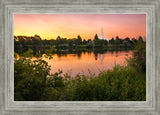 Idaho Falls Temple - Reflective Sunrise