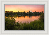 Idaho Falls Temple - Reflective Sunrise