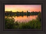 Idaho Falls Temple - Reflective Sunrise