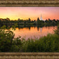 Idaho Falls Temple - Reflective Sunrise