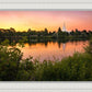 Idaho Falls Temple - Reflective Sunrise