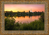 Idaho Falls Temple - Reflective Sunrise