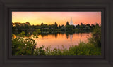 Idaho Falls Temple - Reflective Sunrise