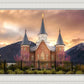 Provo City Center Temple - Breaking Sun