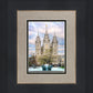 Salt Lake Temple Spring Fountain