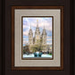 Salt Lake Temple Spring Fountain