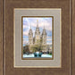 Salt Lake Temple Spring Fountain