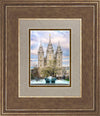 Salt Lake Temple Spring Fountain