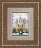 Salt Lake Temple Spring Fountain