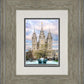 Salt Lake Temple Spring Fountain