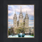 Salt Lake Temple Spring Fountain