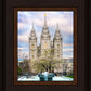 Salt Lake Temple Spring Fountain