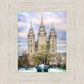 Salt Lake Temple Spring Fountain