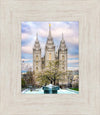 Salt Lake Temple Spring Fountain