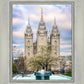 Salt Lake Temple Spring Fountain