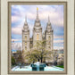 Salt Lake Temple Spring Fountain