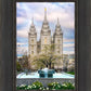 Salt Lake Temple Spring Fountain