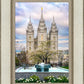 Salt Lake Temple Spring Fountain