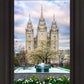 Salt Lake Temple Spring Fountain