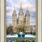 Salt Lake Temple Spring Fountain