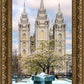 Salt Lake Temple Spring Fountain