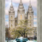 Salt Lake Temple Spring Fountain