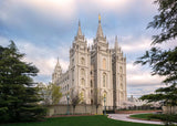 Salt Lake Temple Spring Serenity