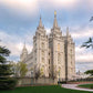 Salt Lake Temple Spring Serenity