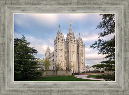 Salt Lake Temple Spring Serenity