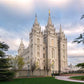 Salt Lake Temple Spring Serenity