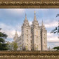 Salt Lake Temple Spring Serenity