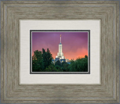 Mount Timpanogos Temple Gradient Sky