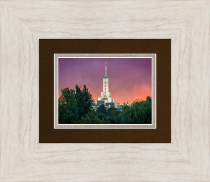 Mount Timpanogos Temple Gradient Sky