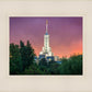 Mount Timpanogos Temple Gradient Sky