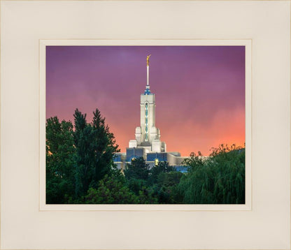 Mount Timpanogos Temple Gradient Sky