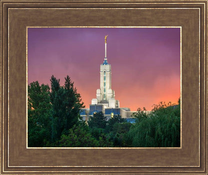 Mount Timpanogos Temple Gradient Sky