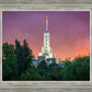 Mount Timpanogos Temple Gradient Sky