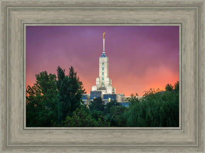 Mount Timpanogos Temple Gradient Sky