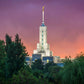 Mount Timpanogos Temple Gradient Sky