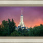 Mount Timpanogos Temple Gradient Sky