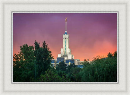 Mount Timpanogos Temple Gradient Sky
