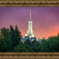 Mount Timpanogos Temple Gradient Sky