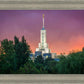 Mount Timpanogos Temple Gradient Sky