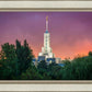 Mount Timpanogos Temple Gradient Sky