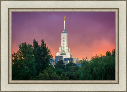 Mount Timpanogos Temple Gradient Sky
