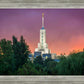 Mount Timpanogos Temple Gradient Sky