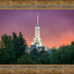 Mount Timpanogos Temple Gradient Sky