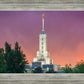 Mount Timpanogos Temple Gradient Sky
