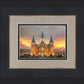 Provo City Center Temple Burning Sky