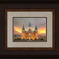 Provo City Center Temple Burning Sky